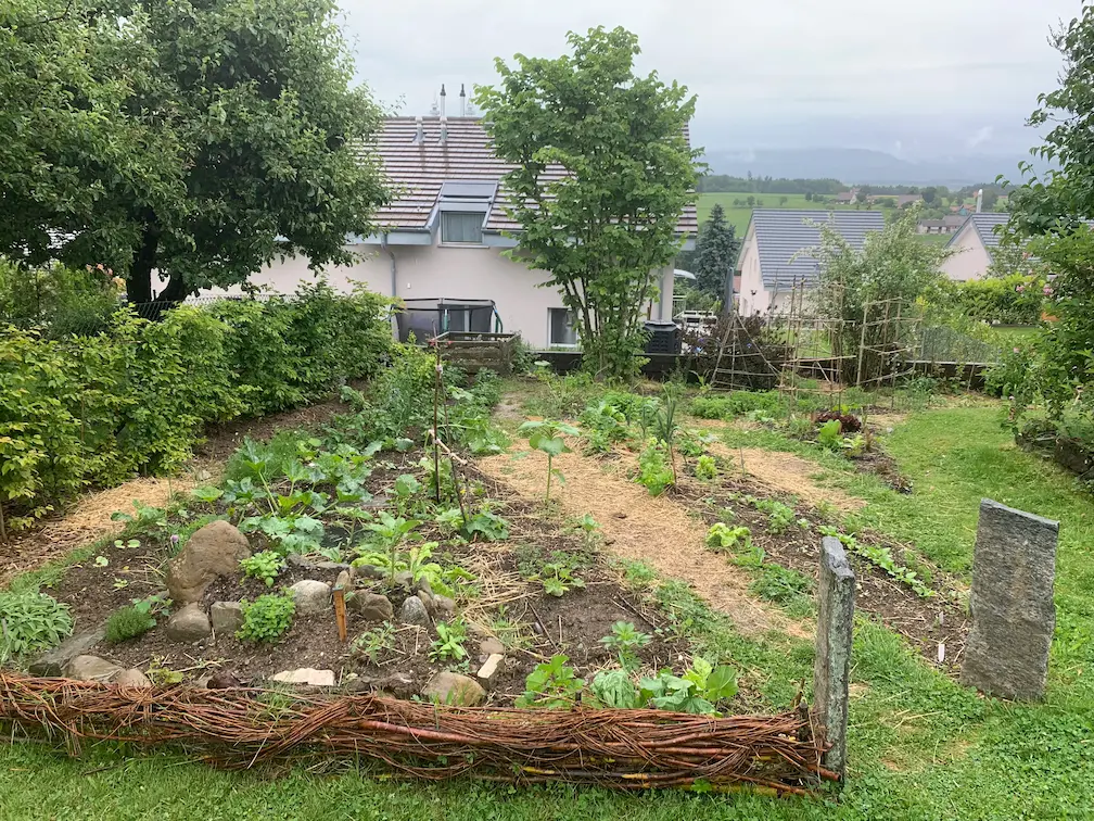 jardin aménagé